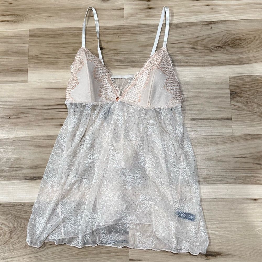 NEW Rachel Rachel Roy Lace Chemise/Thong Set Women’s XL